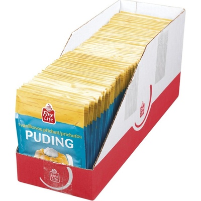 Fine Life Puding s vanilkovou příchutí 35 x 37 g