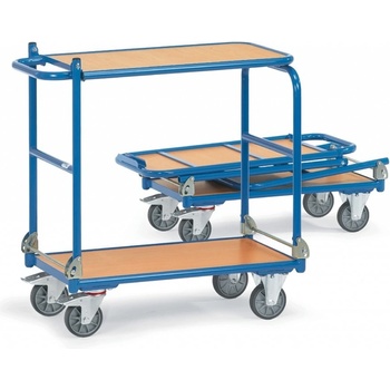 Prepravný vozík Fetra Plošinový so sklopnou rukoväťou KW 4