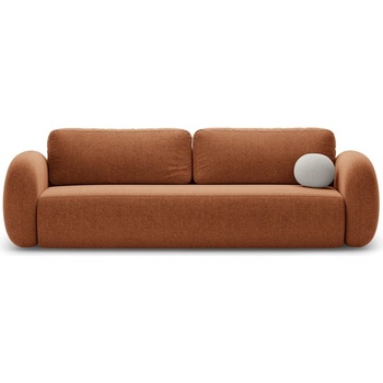 Cosmopolitan Design Шенилов сгъваем/с място за съхранение диван в тухлен цвят 262 cm Tonale - Cosmopolitan Design (COS_3SF_214_F1_TONALE3)