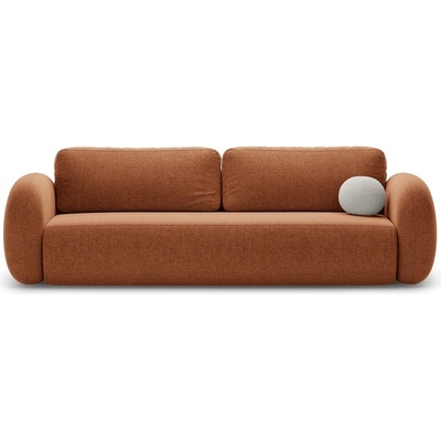 Cosmopolitan Design Шенилов сгъваем/с място за съхранение диван в тухлен цвят 262 cm Tonale - Cosmopolitan Design (COS_3SF_214_F1_TONALE3)