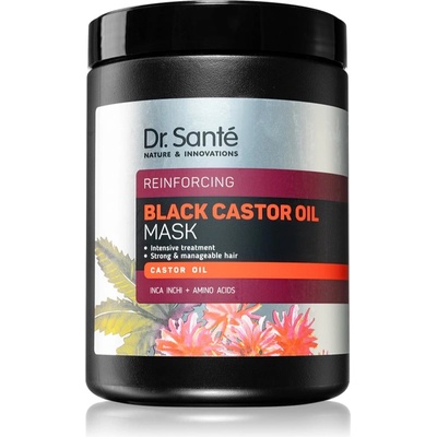 Dr. Santé Black Castor Oil интензивна маска за коса 1000ml
