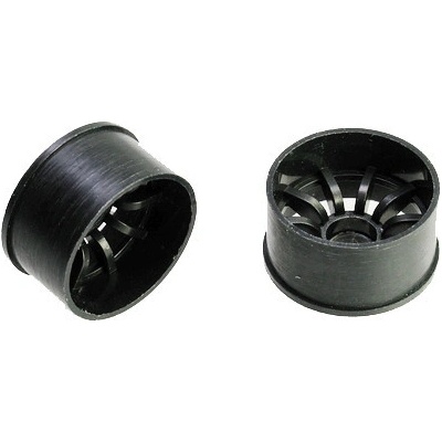 Racing PN Mini-Z 2WD Machine Cut 10 Spoke Rear Wheel R2 Black 2 ks