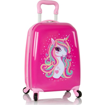 HEYS Детски куфар Heys Kids 4w Unicorn Rose Heys | Rozov | Момичешки | UNI