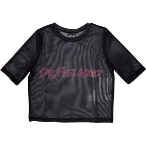 Mötley Crüe Dr Feelgood (Mesh) Black L Дамски Риза (MOTMCT68LB03)