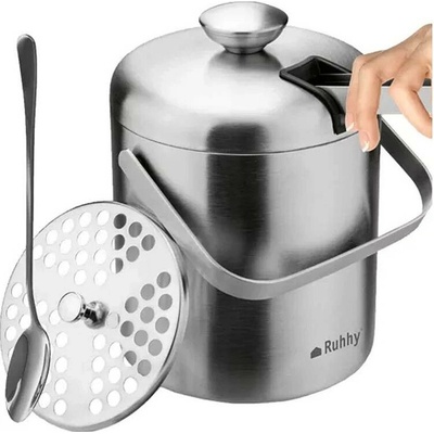 Ruhhy 21159 Kbelík na led s kleštičkami 1,3 l