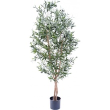 Umělý strom Olivovník 3 přírodní kmeny, 150cm