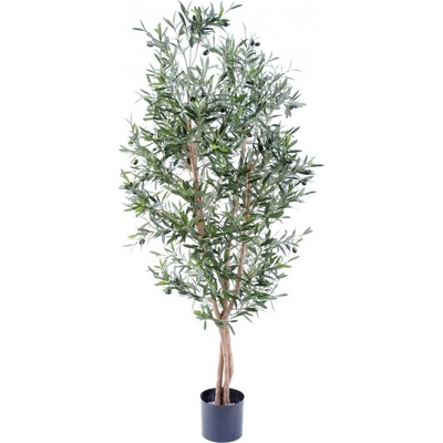 Umělý strom Olivovník 3 přírodní kmeny, 150cm