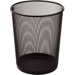 SAKOTA 21 L черна метална мрежеста кошница за хартия DKC1396 (DKC1396)