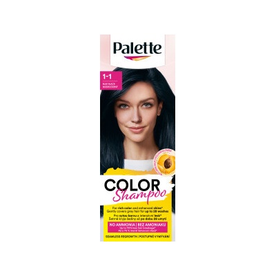 PALETTE COL.SHAMPOO 1-1 /339/ - MODROČERNÝ 50 ML