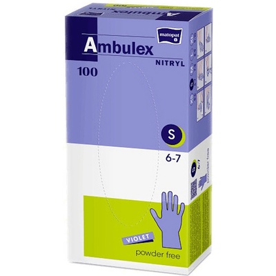 Ambulex Nitryl nepudrované 100 ks