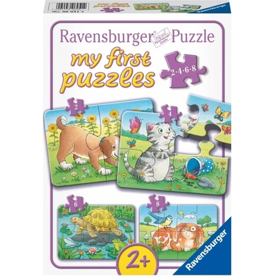 Ravensburger - Puzzle My First Puzzles: Cute pets - 1 - 39 piese