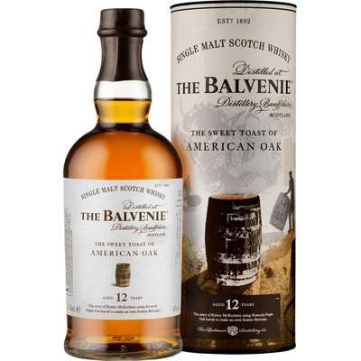 Balvenie 12y Sweet Toast of American Oak 40% 0,7 l (tuba)