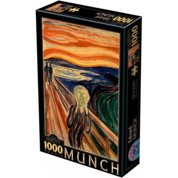 D-Toys - Puzzle Munch: The scream - 1 000 piese