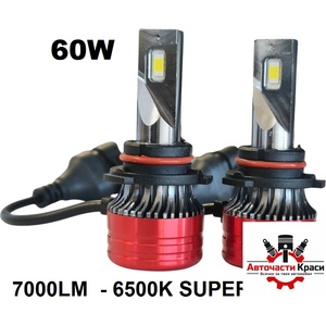  Крушки -Led- 60W HВ4 9006 2бр. /к-т -7705 ('264292)