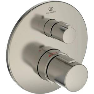 Ideal Standard Вграден смесител за душ Ideal Standard Ceratherm T100 Silver Storm без тяло за вграждане (A5813GN)