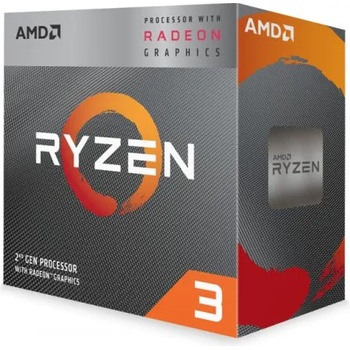AMD Ryzen 3 3200G 4-Core 3.6GHz AM4 Box with fan and heatsink