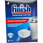 Finish DISHWASHER CARE TABS, Таблетки за поддръжка - Hygienic Clean, 6 измивания