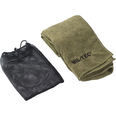 MIL-TEC ručník Microfibre v sáčku 80 x 40 cm zelená
