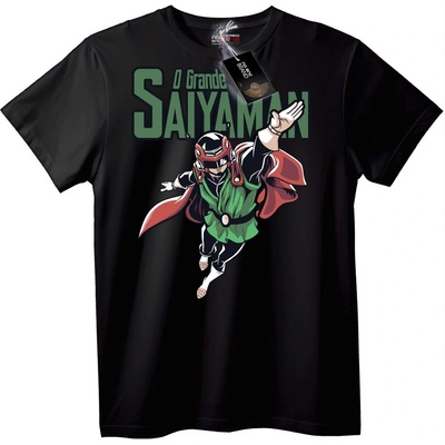 NOONEBRAND Тениска Saiyaman Аниме - M, Black