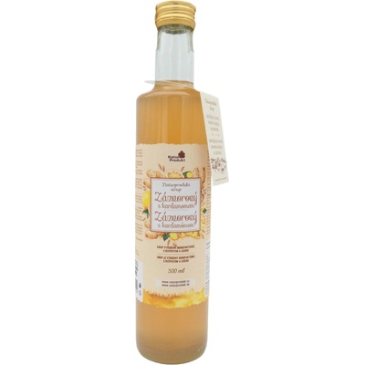 Naturprodukt Sirup zázvorový s kardamonem 0,5 l
