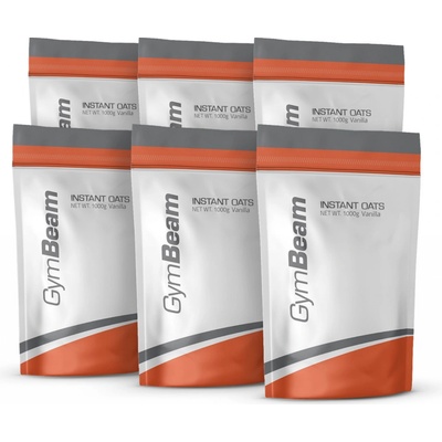 GymBeam Instantná ovsená kaša Instant Oats vanilka 1000 g