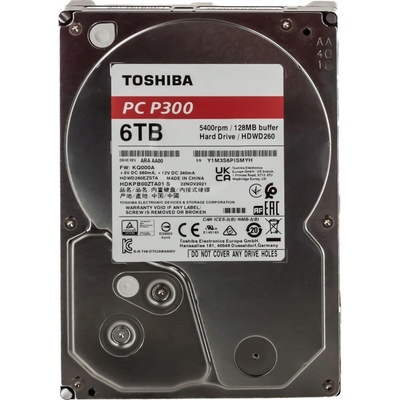 Toshiba Desktop PC P300 6TB, HDWD260UZSVA