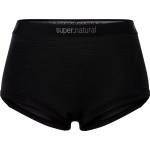 super. natural Дамско бельо Super. natural Women's Tundra 175 Hipster 2 Pack Briefs - Jet Black / Jet Black - размер XS (114-2944-0211)