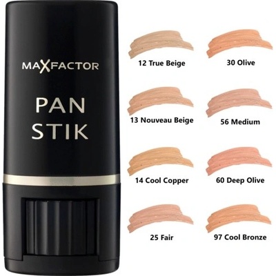 Max Factor Panstick Rich Creamy Foundation 97 Cool Bronze 9 g
