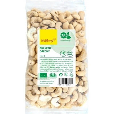 Wolfberry Bio Kešu ořechy 500 g