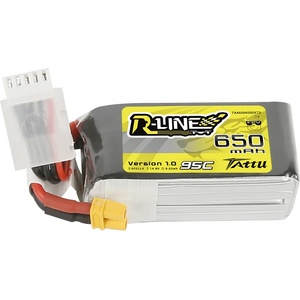 Gens ace tattu Батерия Tattu R-Line 650mAh 4S 14.8V 95C Lipo Battery with XT30 TAA6504S95XT3 (TAA6504S95XT3)