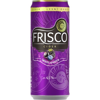 Frisco Cider Lesní ovoce 4 x 330 ml (plech) – Sleviste.cz