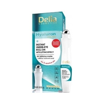 Delia liftingující oční roll-on s kyselinou hyaluronovou 50+ 15 ml
