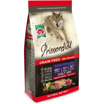 Primordial Adult Grain Free Trout & Duck 6 kg