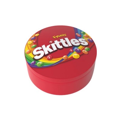 Wrigley Skittles ovocné bonbóny Tin 195 g