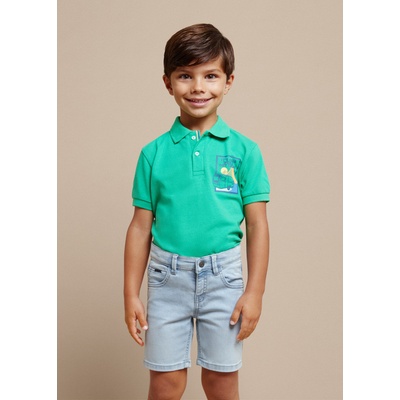 Mayoral kraťasy riflové odlehčené NICE DAY světle modrá