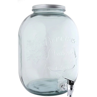 Ego Dekor Контейнер за сода от рециклирано стъкло , 12, 5 л Authentic - Ego Dekor (ZSM-5294G20)