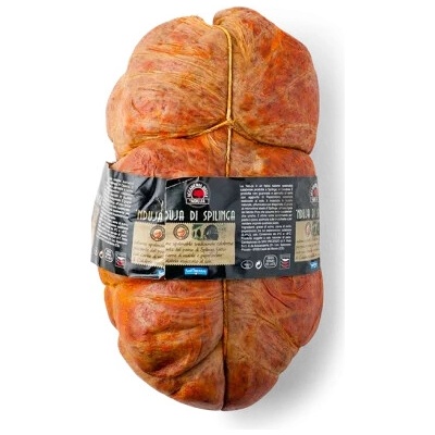 San Vincenzo Nduja kalábrijská pikantná nátierková saláma 2x410 g