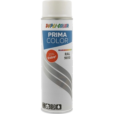 Motip Dupli Color Prima farba v spreji 500 ml RAL 9010 biela lesklá