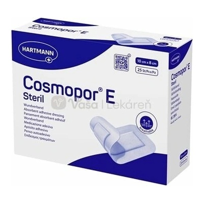 Cosmopor E Steril Sterilné krytie na rany 10 x 8 cm 25 ks