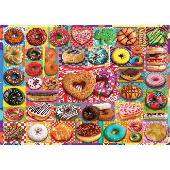 Image 1 of Art Puzzle - Puzzle Doughnuts - 500 piese