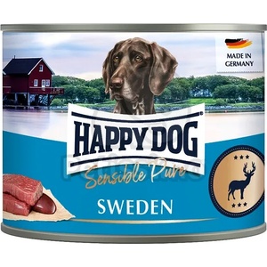 Happy Dog Sensible Pure Sweden - от Дивечово месо 200 г