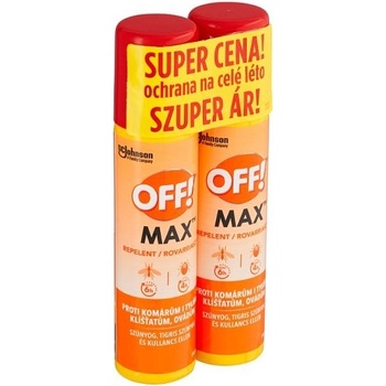 Off! Max repelent 2 x 100 ml