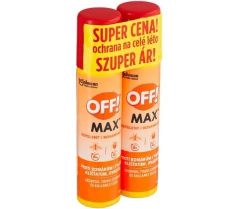 Off! Max repelent 2 x 100 ml