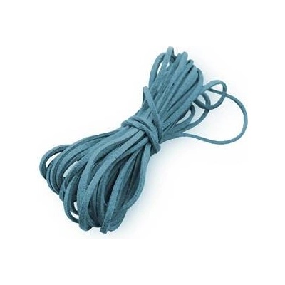 Šperky4U Semišová šňůrka zelenomodrá LR8001-25