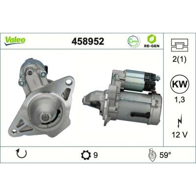 Startér VALEO 458952