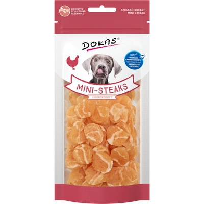 Dokas Mini steaky z kuřecích prsou 50 g