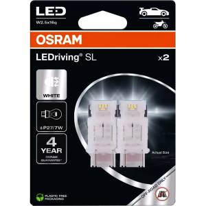 OSRAM LEDriving SL WHITE 2BL P27/7W 2W 6000K