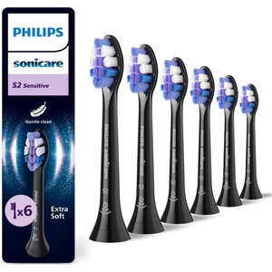 Philips Sonicare S2 Sensitive black 6 pcs (HX6056/88)