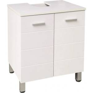 Inter Ceramic Долен шкаф за баня ICP 5077, Inter Ceramic, PVC, бял, 55x40x70см (5077)