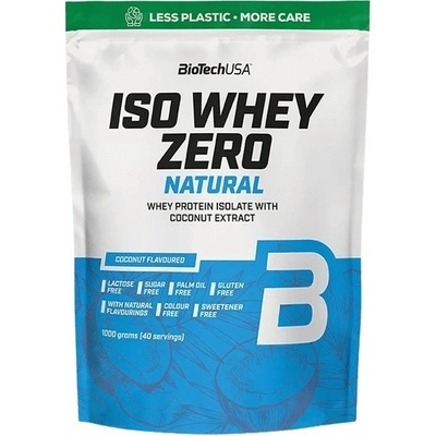 BiotechUSA Iso Whey Zero Natural 1000 g